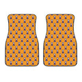 Halloween Grim Reaper Pattern Print Front Car Floor Mats