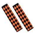 Halloween Harlequin Pattern Print Car Seat Belt Covers