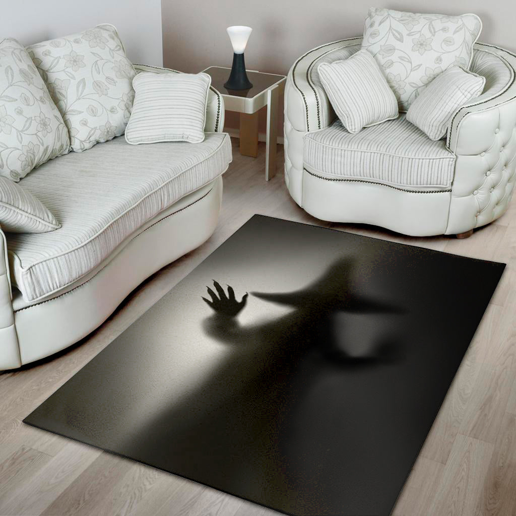 Halloween Horror Witch Print Area Rug