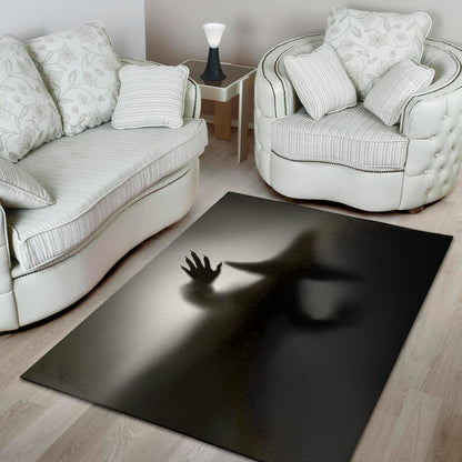 Halloween Horror Witch Print Area Rug