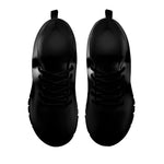 Halloween Horror Witch Print Black Sneakers