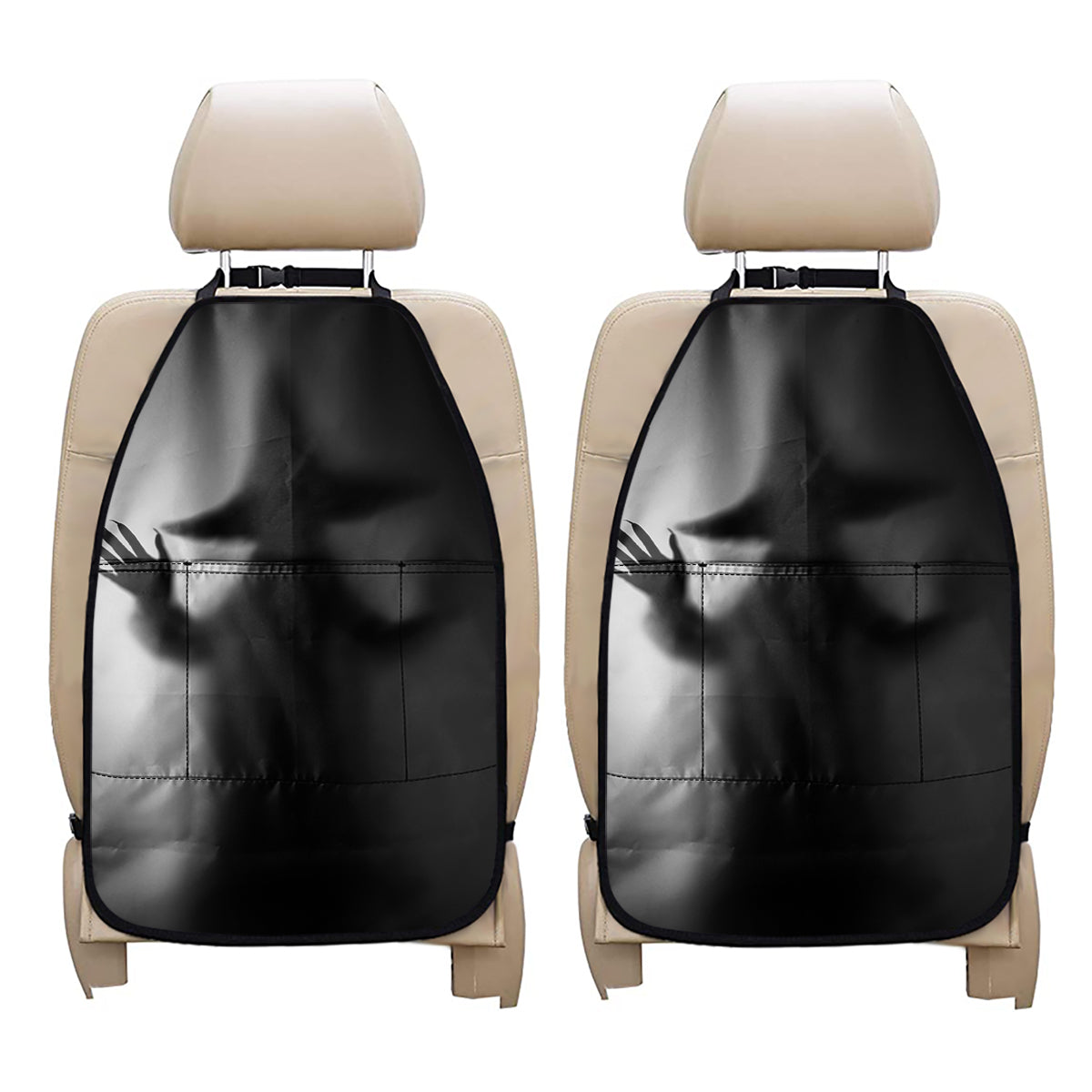 Halloween Horror Witch Print Car Seat Organizers