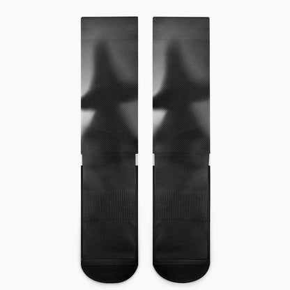 Halloween Horror Witch Print Crew Socks