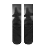 Halloween Horror Witch Print Crew Socks
