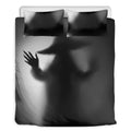 Halloween Horror Witch Print Duvet Cover Bedding Set