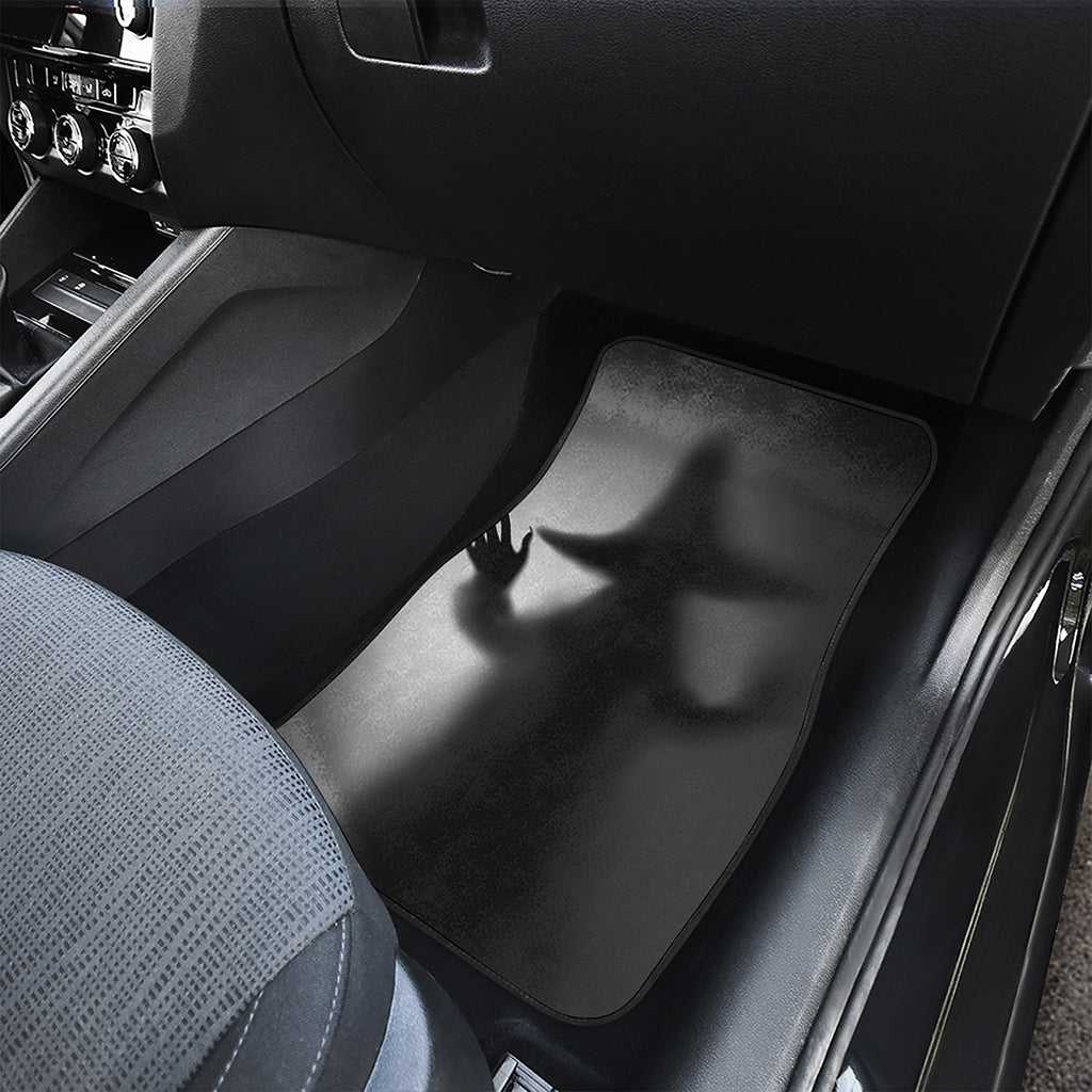 Halloween Horror Witch Print Front and Back Car Floor Mats