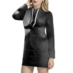 Halloween Horror Witch Print Hoodie Dress