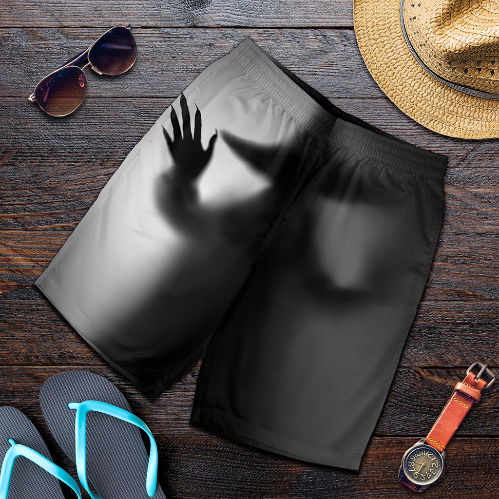 Halloween Horror Witch Print Men's Shorts