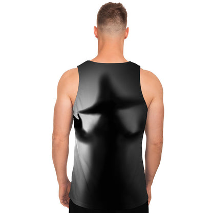 Halloween Horror Witch Print Men's Tank Top
