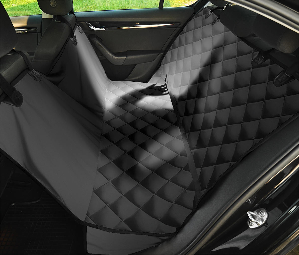 Halloween Horror Witch Print Pet Car Back Seat Cover