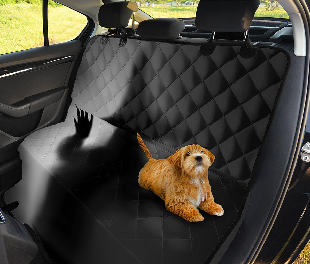 Halloween Horror Witch Print Pet Car Back Seat Cover