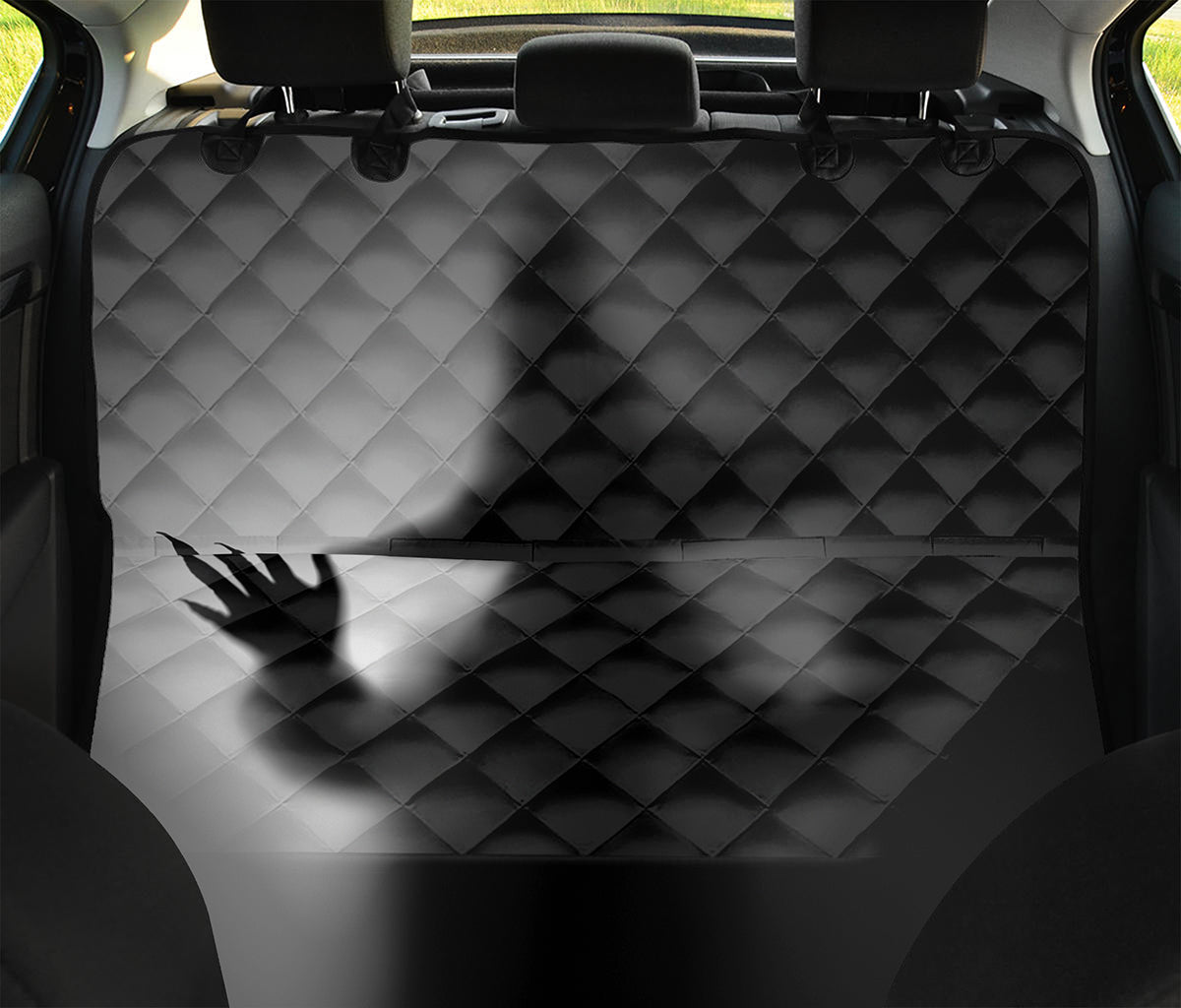 Halloween Horror Witch Print Pet Car Back Seat Cover