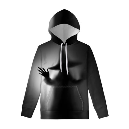 Halloween Horror Witch Print Pullover Hoodie
