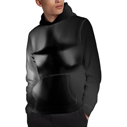 Halloween Horror Witch Print Pullover Hoodie