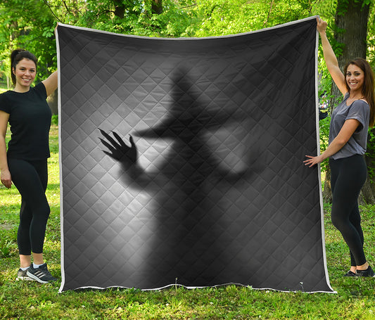 Halloween Horror Witch Print Quilt