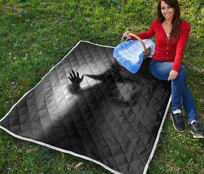 Halloween Horror Witch Print Quilt