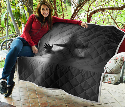 Halloween Horror Witch Print Quilt