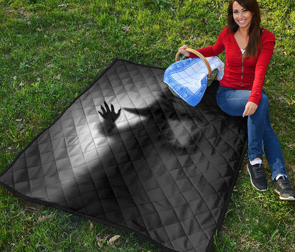 Halloween Horror Witch Print Quilt