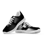 Halloween Horror Witch Print White Sneakers