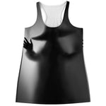 Halloween Horror Witch Print Women's Racerback Tank Top