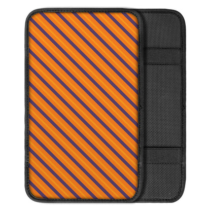 Halloween Line Pattern Print Car Center Console Cover