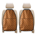 Halloween Line Pattern Print Car Seat Organizers