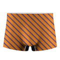 Halloween Line Pattern Print Men's Boxer Briefs