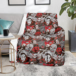Halloween Monsters Pattern Print Blanket