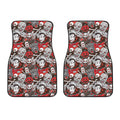 Halloween Monsters Pattern Print Front Car Floor Mats