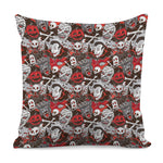Halloween Monsters Pattern Print Pillow Cover
