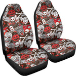 Halloween Monsters Pattern Print Universal Fit Car Seat Covers