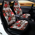Halloween Monsters Pattern Print Universal Fit Car Seat Covers