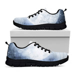 Halloween Moonlight Print Black Sneakers