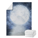 Halloween Moonlight Print Blanket