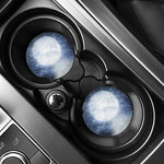 Halloween Moonlight Print Car Coasters