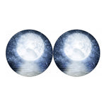 Halloween Moonlight Print Car Coasters