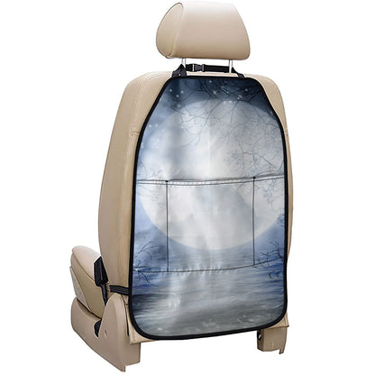 Halloween Moonlight Print Car Seat Organizers