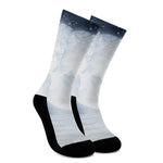 Halloween Moonlight Print Crew Socks