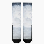 Halloween Moonlight Print Crew Socks
