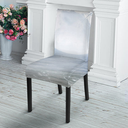 Halloween Moonlight Print Dining Chair Slipcover