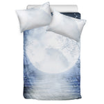 Halloween Moonlight Print Duvet Cover Bedding Set