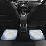 Halloween Moonlight Print Front and Back Car Floor Mats