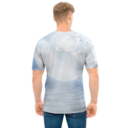 Halloween Moonlight Print Men's T-Shirt