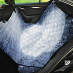 Halloween Moonlight Print Pet Car Back Seat Cover