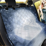 Halloween Moonlight Print Pet Car Back Seat Cover