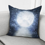 Halloween Moonlight Print Pillow Cover