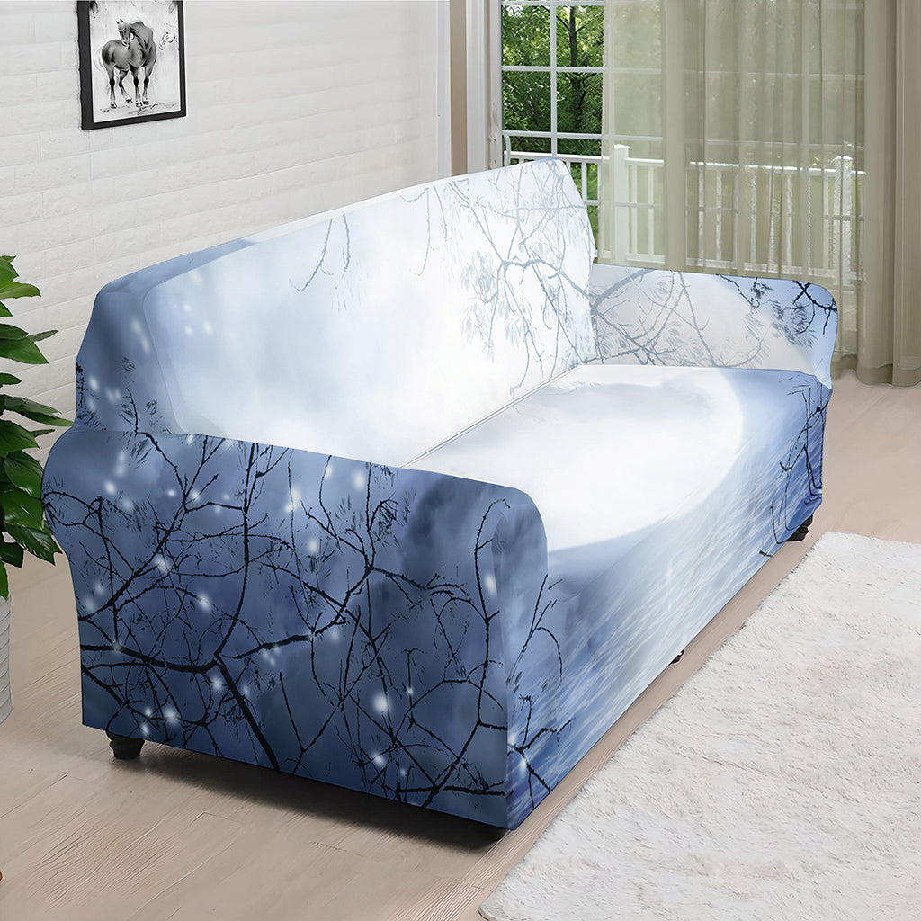Halloween Moonlight Print Sofa Cover