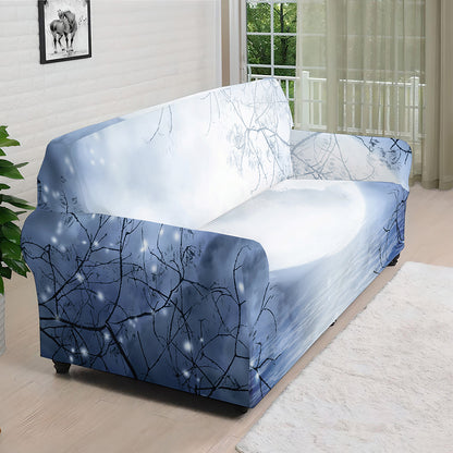 Halloween Moonlight Print Sofa Cover
