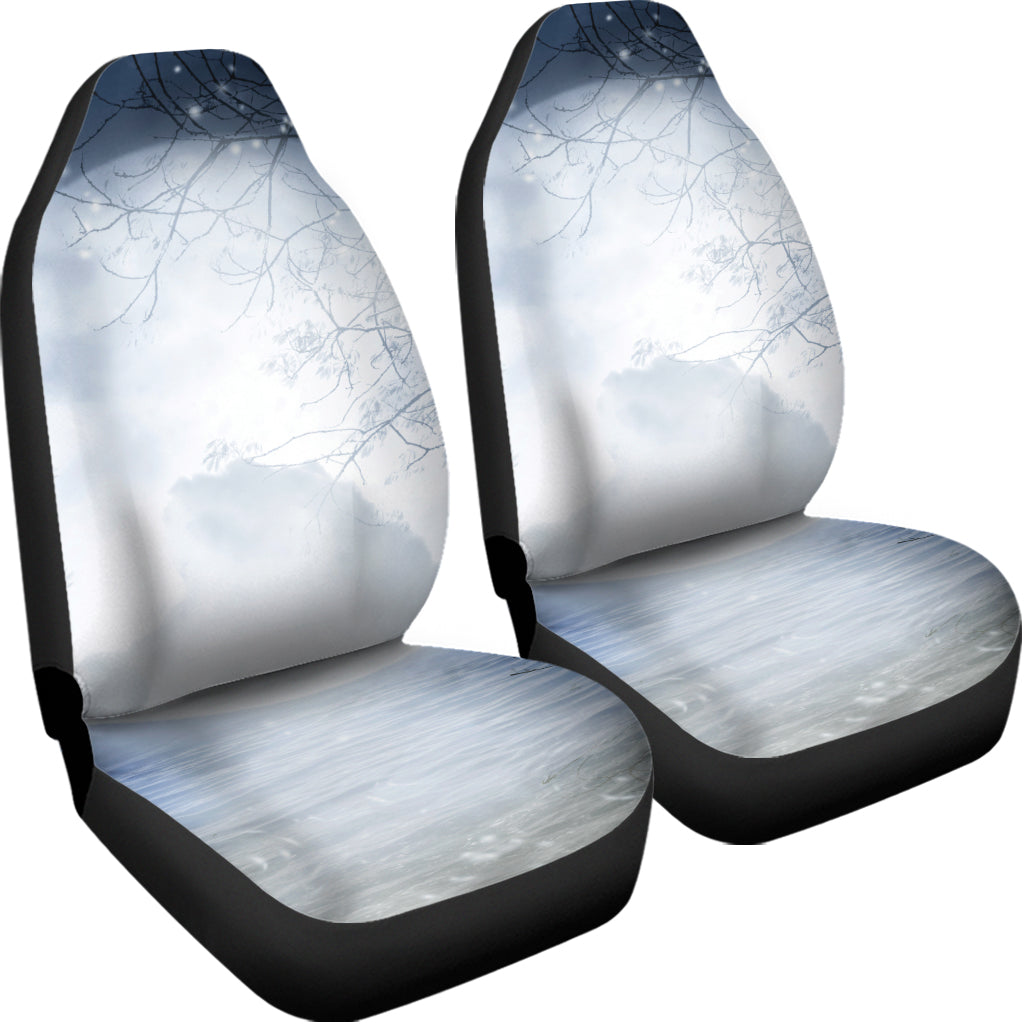 Halloween Moonlight Print Universal Fit Car Seat Covers