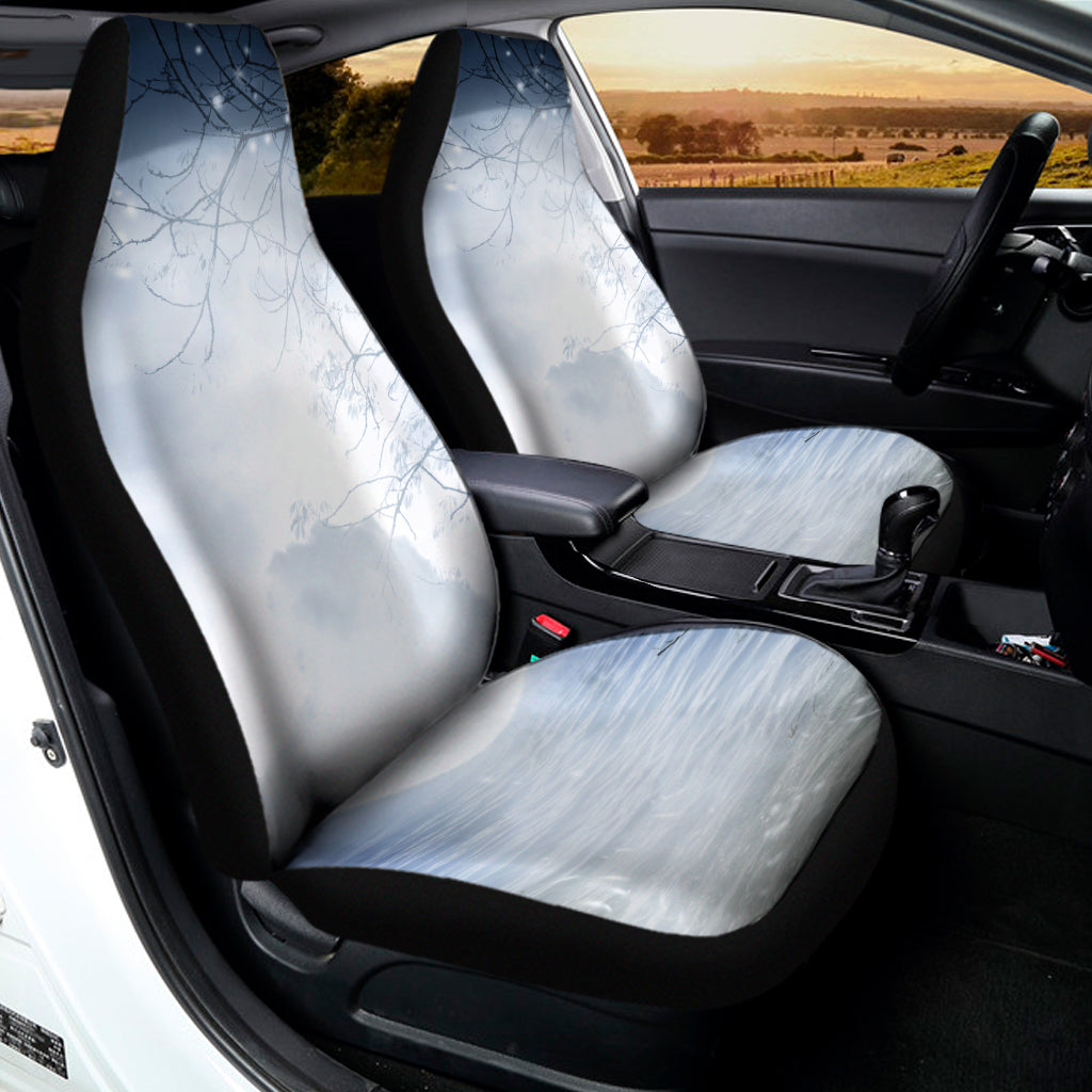 Halloween Moonlight Print Universal Fit Car Seat Covers